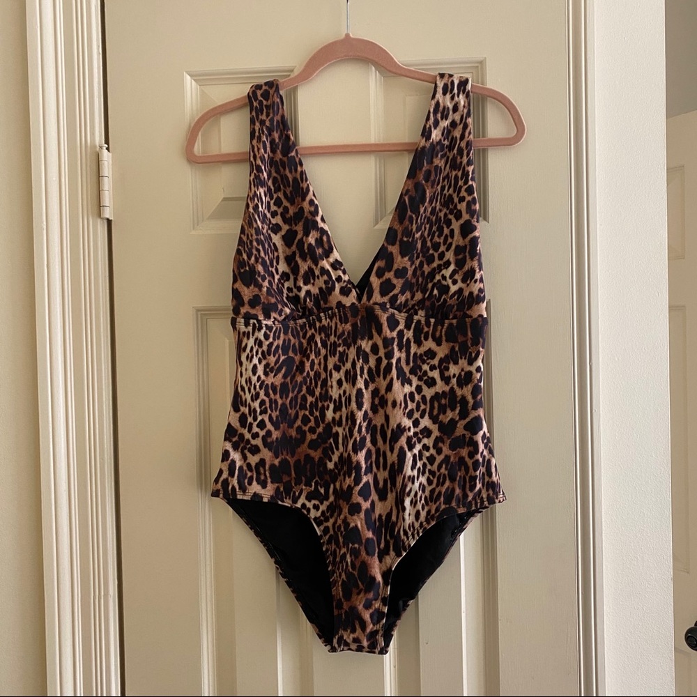 Cheetah Print One Piece
